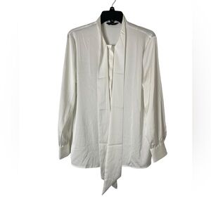 White medium Escalier‎ blouse shirt